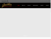 Tablet Screenshot of gaithertool.com
